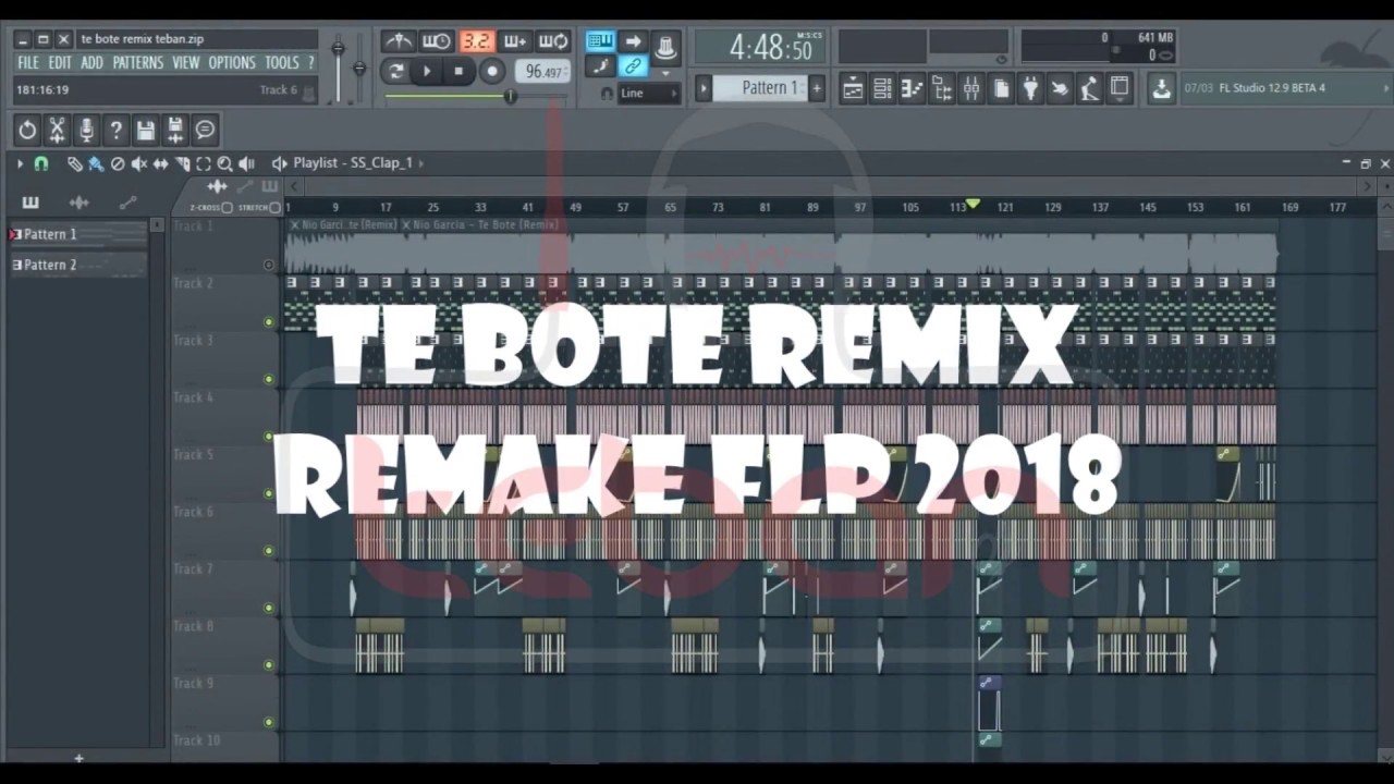 Te bote remix - ( Teban ) Remake 2018 / Ozuna, Casper, Nio Garc&iacute;a, Darell, Nicky Jam, Bad Bunny