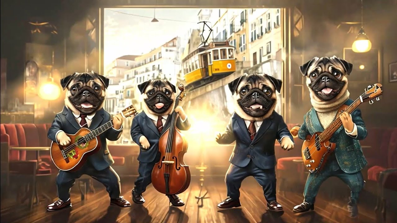 Lisbon Fado & Jazz Fusion | Alfama Nights with Portuguese Soul by Jazz Pugs