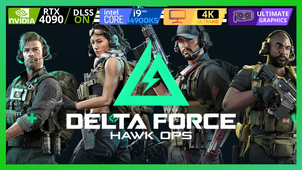 Delta Force Hawk Ops - RTX 4090 - 4K Gameplay - Ultimate Graphics Settings