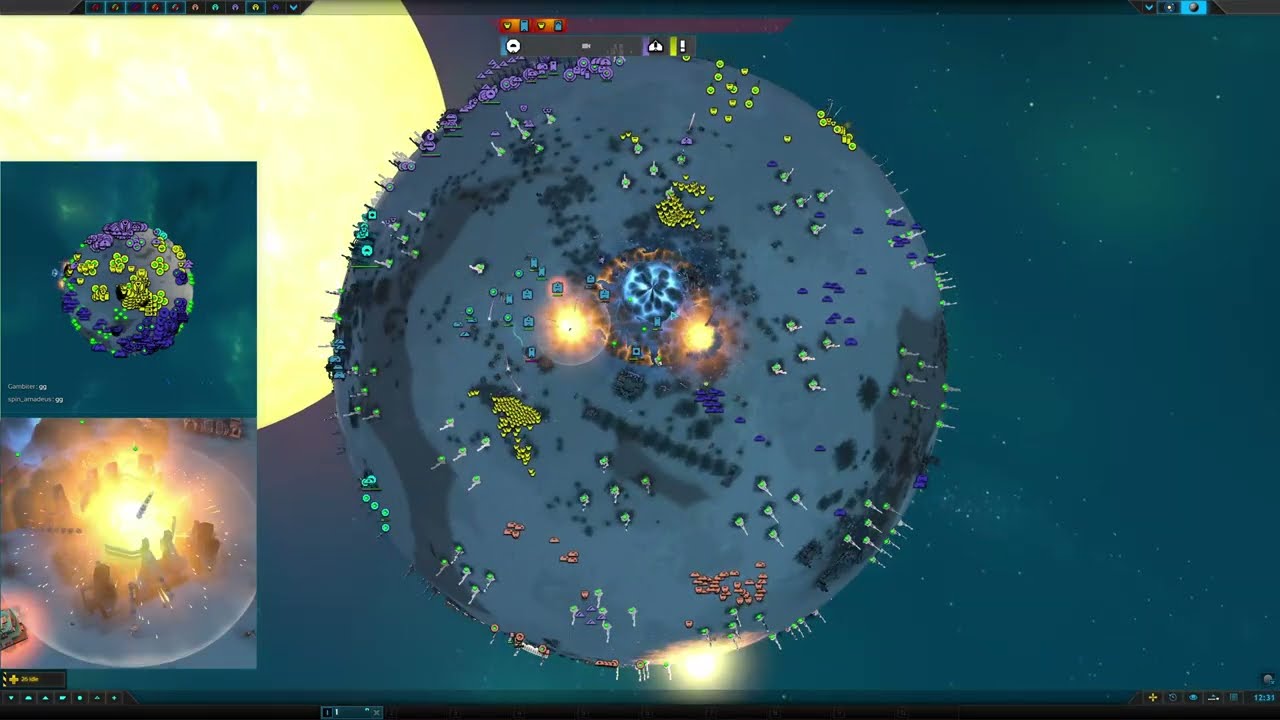 Quick 5v5 Match Planetary Annihilation: TITANS