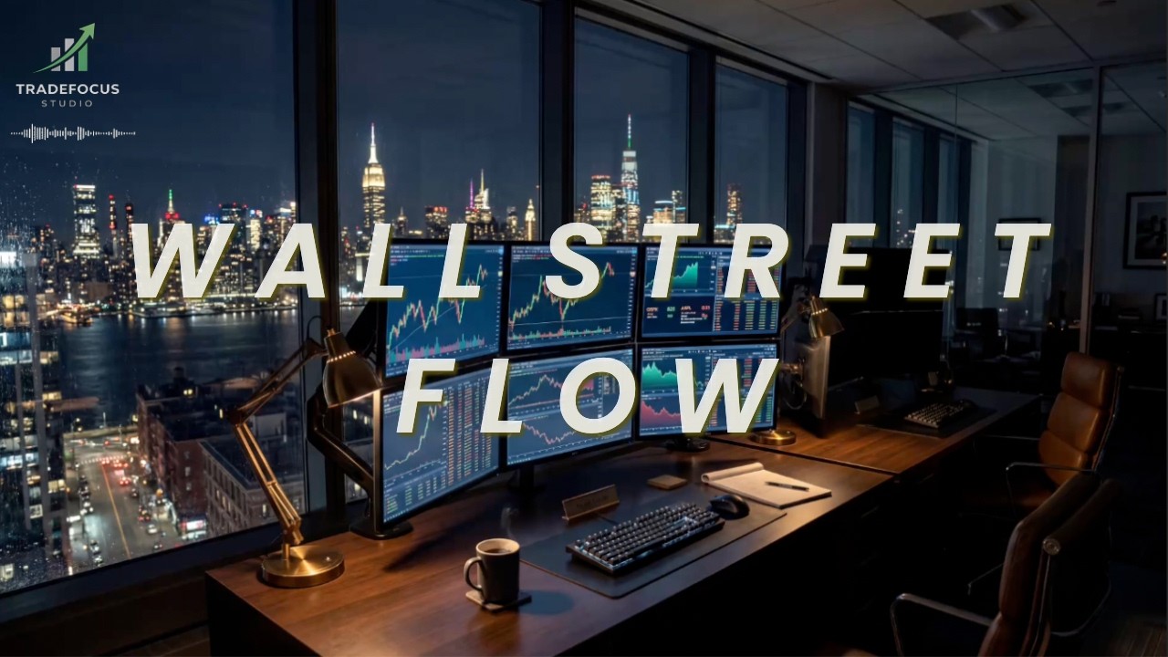 Trading Music – Wall Street Flow (3 Hours of Deep Focus & Calm Trading) 📈