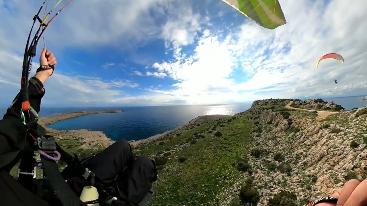 Cyprus Paragliding - Cape Grego
