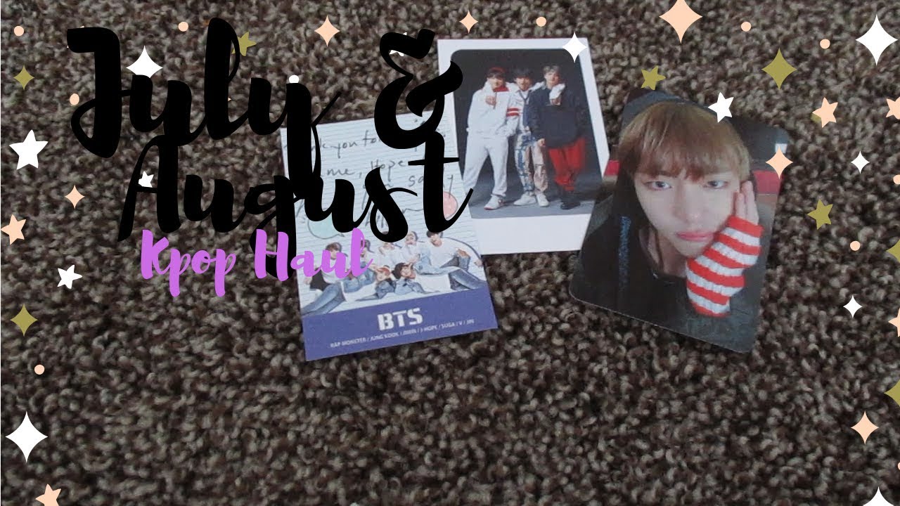 ✨July/August Kpop Haul✨
