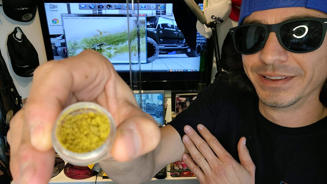 true og nugs and strawberry fields kief power pack by claybourne