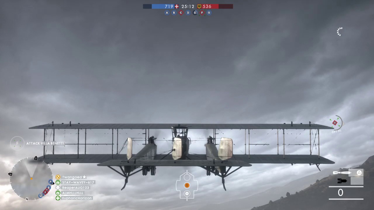 Battlefield 1 Bombing dreadnought