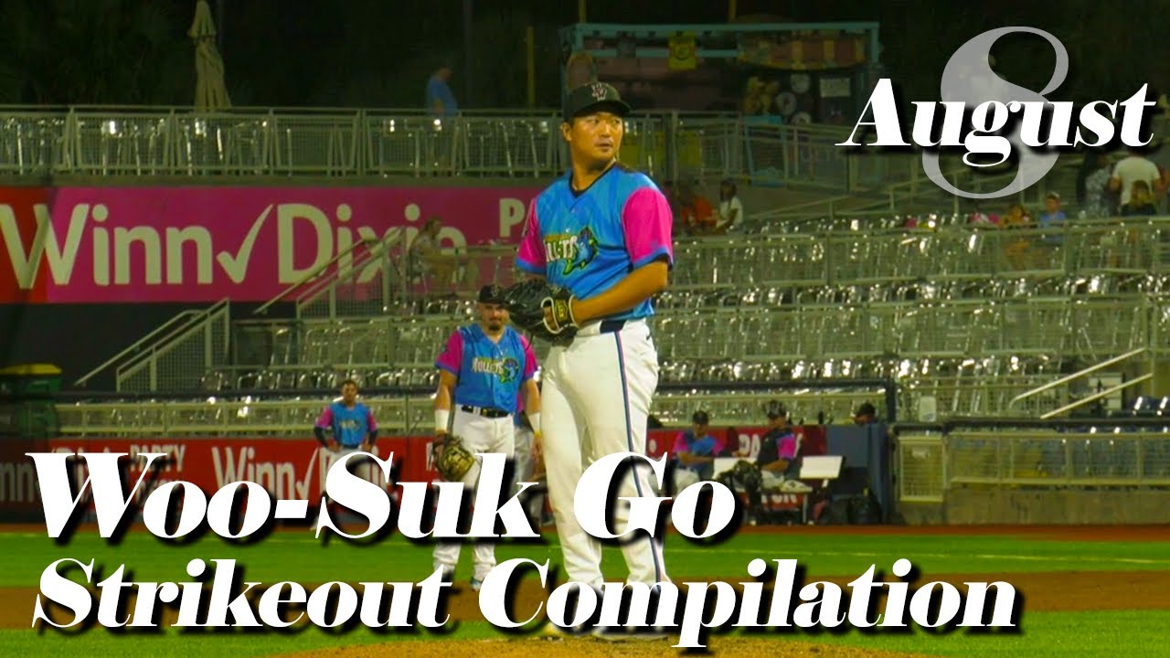 August 2024 Woo-suk Go Strikeout Compilation