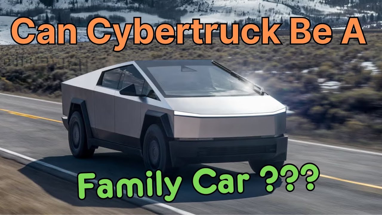 Может ли CyberTruck стать семейным автомобилем??? | Подробный обзор и тест на водонепроницаемость...