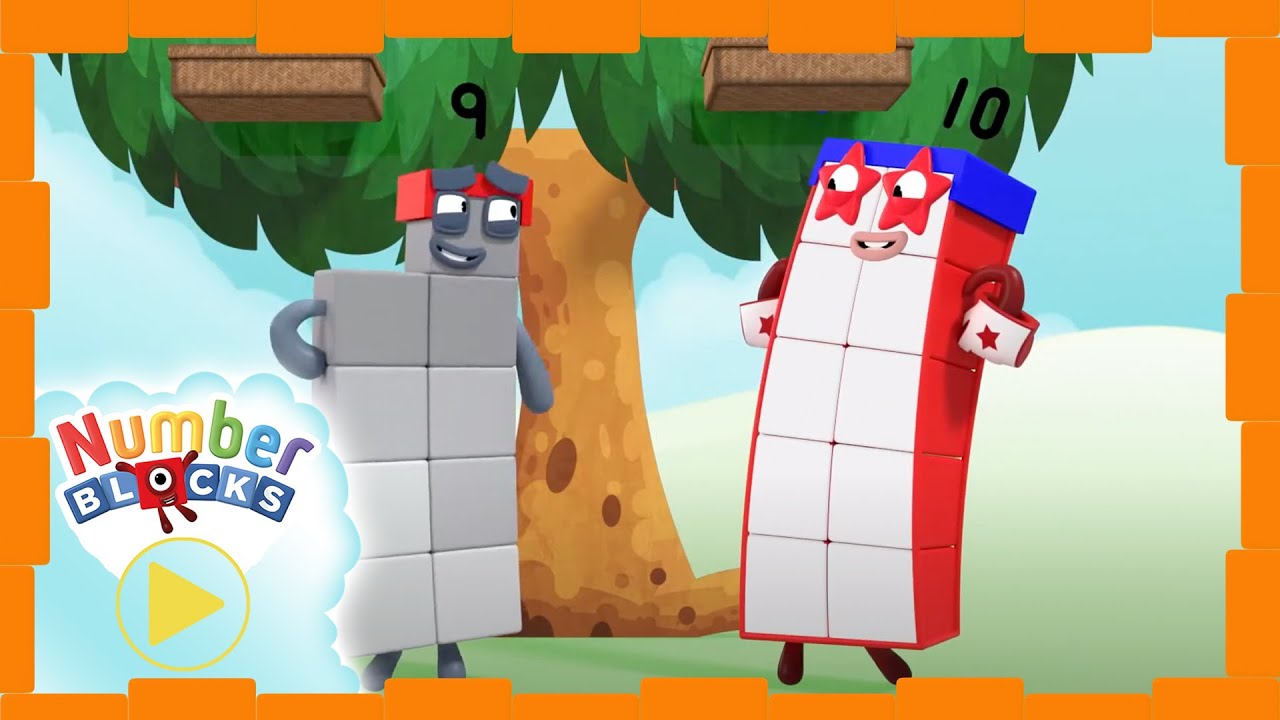 Numberblocks - Apprendre à compter | Niveau deux orange | Épisodes complets 13-16
