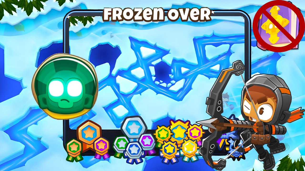 Frozen Over [Impoppable] Guide | No Monkey Knowledge | BTD 6 (2023 Updated)