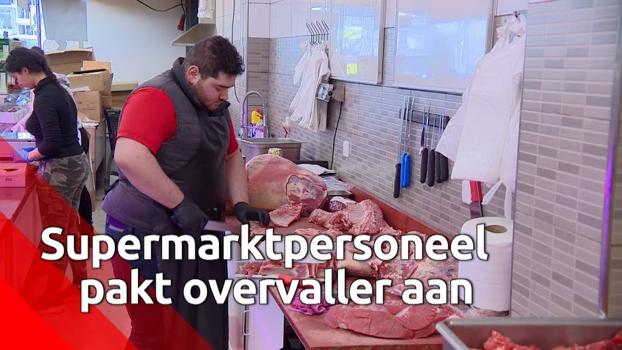 Kaan pakte een overvaller: 'Als ik bang was voor een hakmes had ik geen slager moeten worden'
