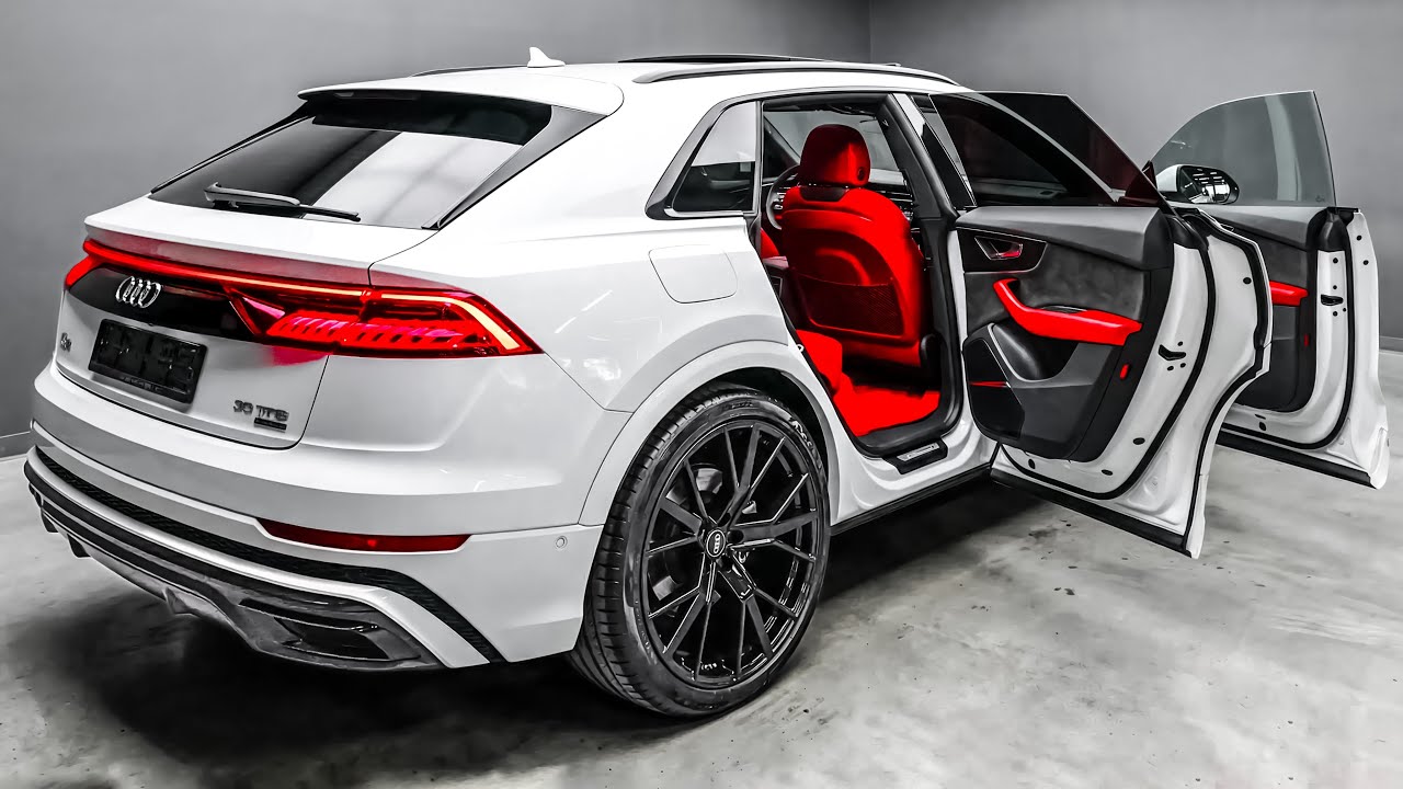 New! Audi Q8 S-Line Quattro, Brutal Sporty SUV, Interior & Exterior