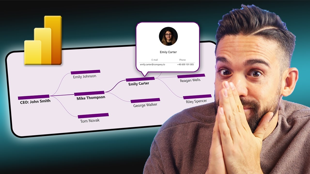 Power BI Org Chart: Impress HR in 10 Minutes!