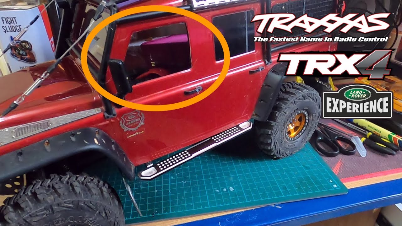 EP.16: TRAXXAS TRX4 DEFENDER | DIY TUTORIAL | CUT WINDOWS & INSTALL CLEAR POLYCARBONATE SHEET