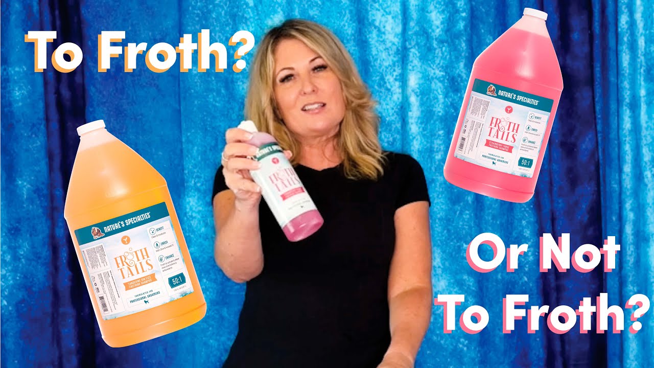 How To Froth With Frothtails Pet Shampoo!