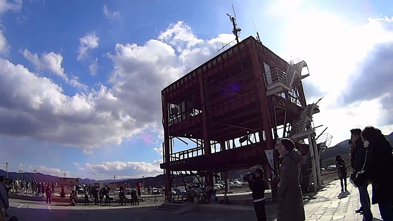 黙祷＠南三陸町（2013.3.11）