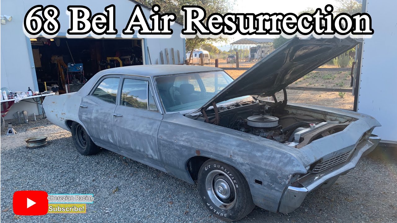 Resurrecting My 1968 Chevy Bel Air after sitting for 8 years