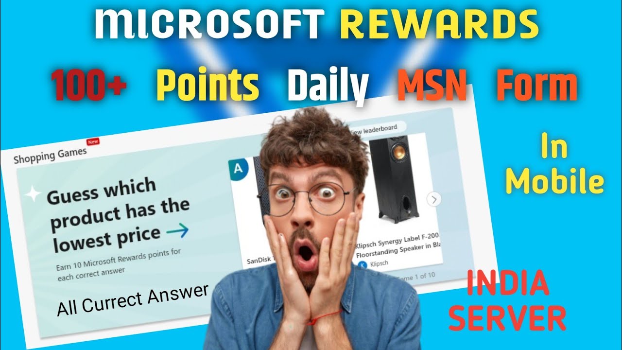 Microsoft Rewards ! MSN Shoping Trick 100+ Extra Points Daily !