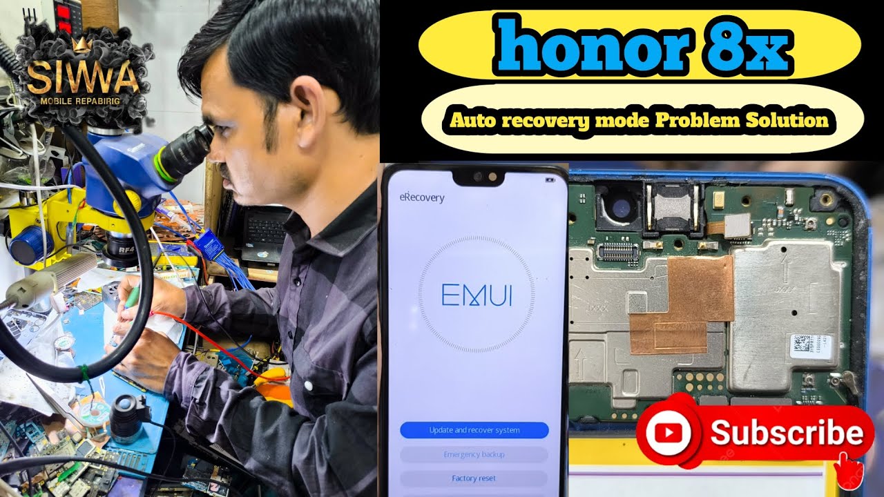 honor 8x auto recovery mode problem solution