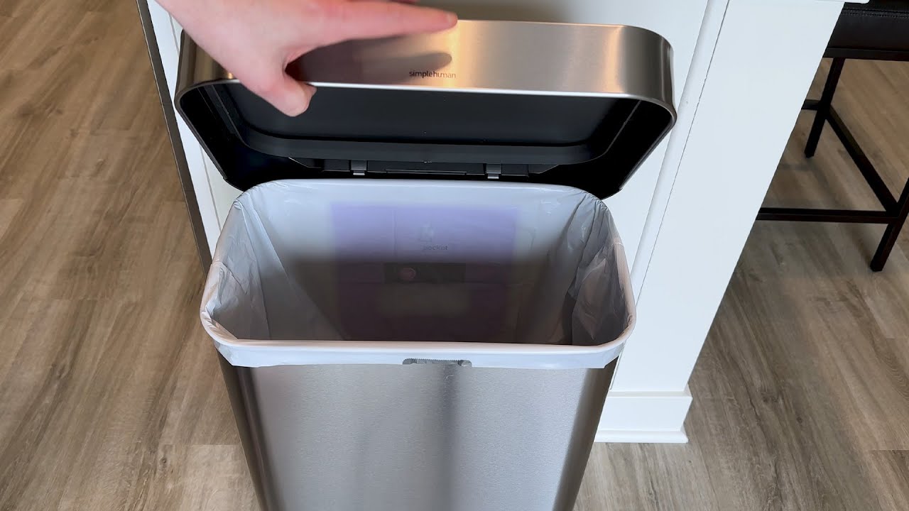 Обзор и демонстрация мусорного ведра SimpleHuman
