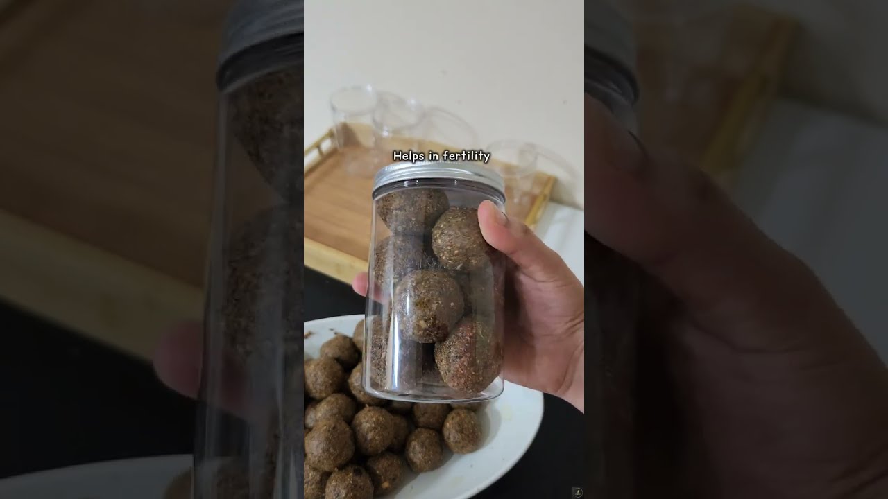 Viral fertility, healthy laddu. Asmr