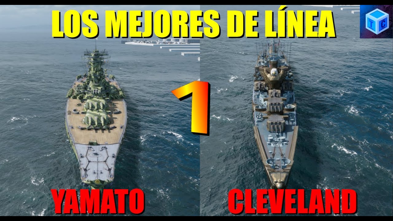 World Of warships Español: Los mejores de linea #1 | Yamato & Cleveland