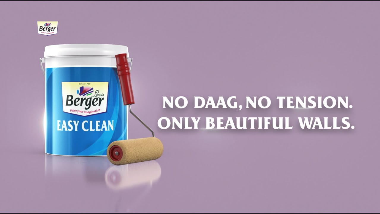 Berger Paints | Easy Clean | Hindi 30 seconds