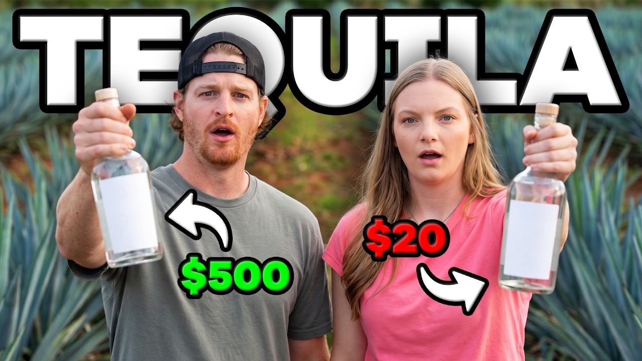CHEAP vs EXPENSIVE Tequila (with My Wife)