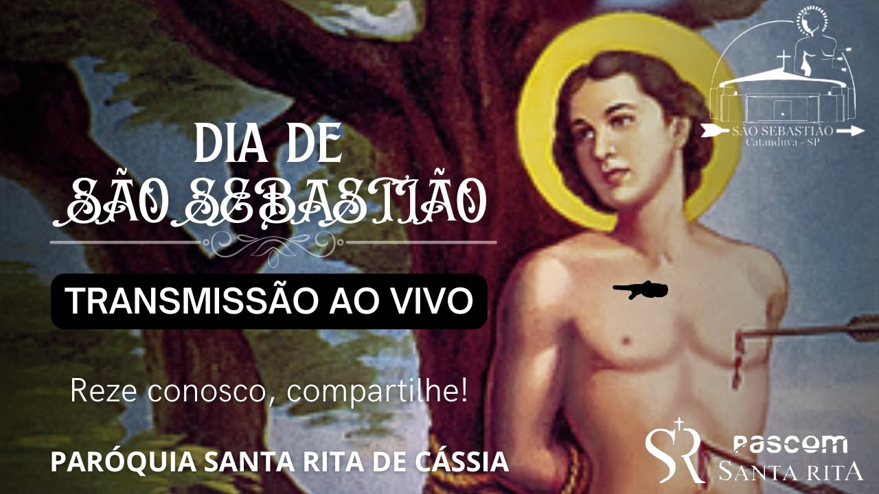3º Dia Do  Tríduo São Sebastião SANTA RITA - 19/01/2026 - (Pe. Rosinei Pezzini)