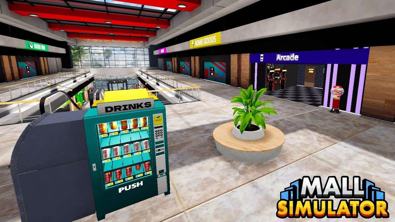Expanding Our Second Floor With Arcade ~ Mall Simulator