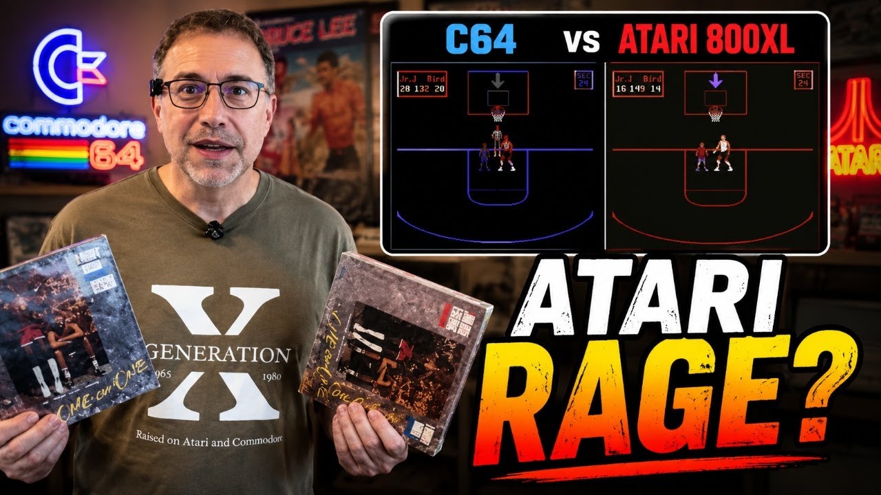 C64 против Atari 800XL: эти классические игры заставили фанатов Atari бросить играть в ярости.