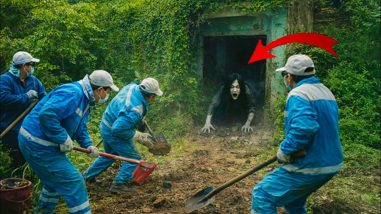 Time-Lapse: 72 Hours Cleaning an Abandoned House – A Ghost Crawled Out and Terrified the Workers! 😱👻