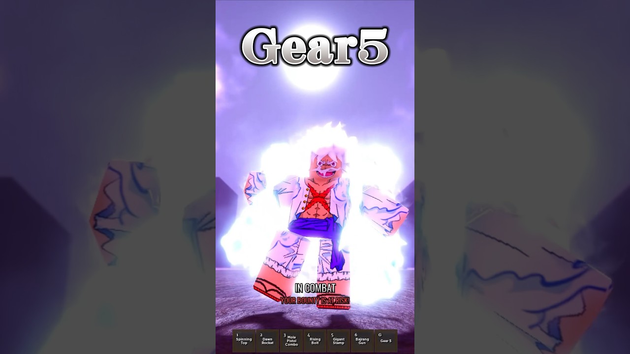 NIKA GEAR FULL SHOWCASE!! MYTHIC! [FRUITS BATTLEGROUNDS] #pvp #combo #roblox #shorts #sigma #anime