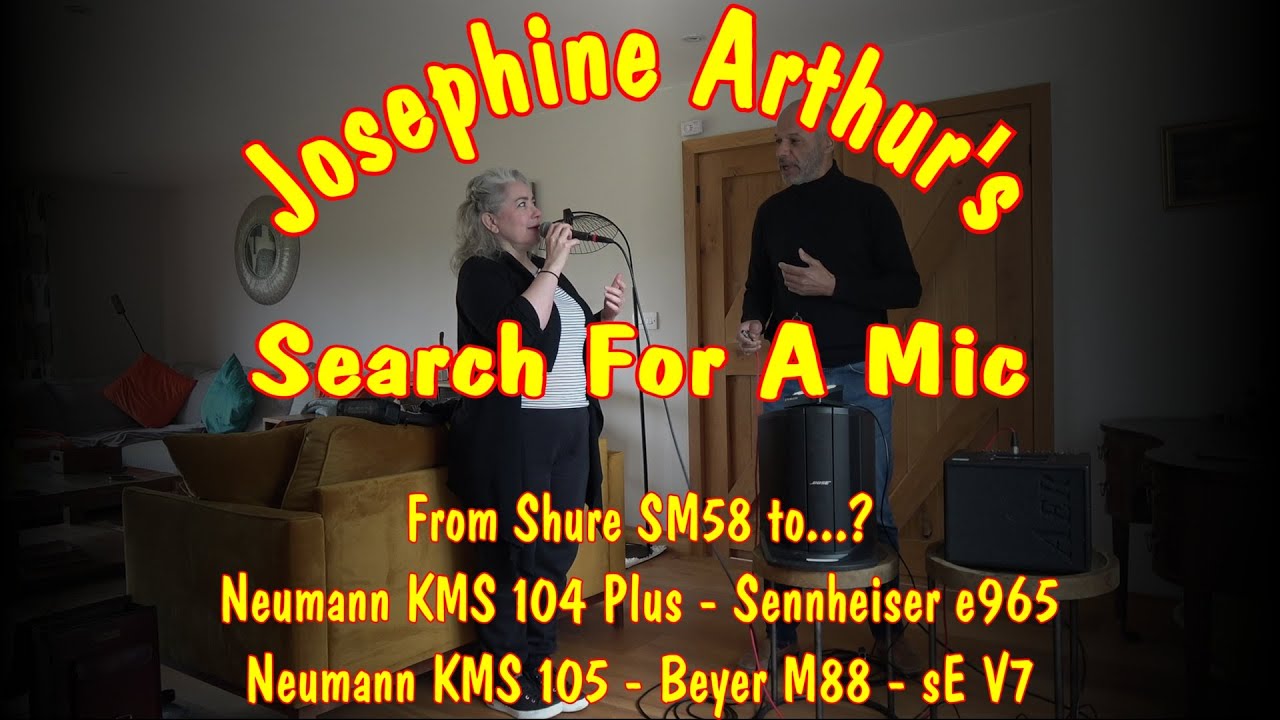 Певица уходит из Shure SM58 ради Neumann KMS 105 и 104 Plus, Sennheiser e965, sE V7, Beyer M88