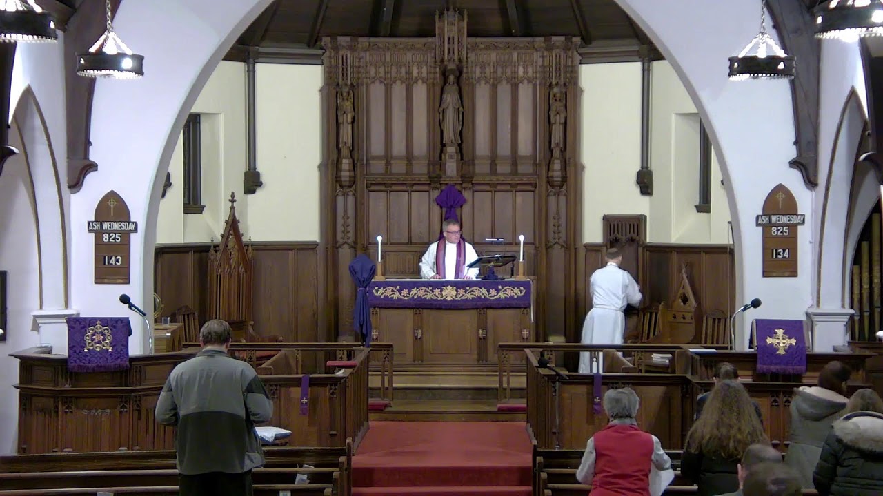 Ash Wednesday at Emmanuel