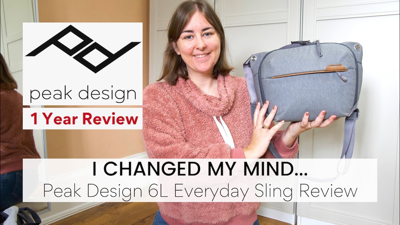 PEAK DESIGN 6L EVERYDAY SLING 1 YEAR REVIEW! I Changed My Mind! Pros, Cons & What Fits In!