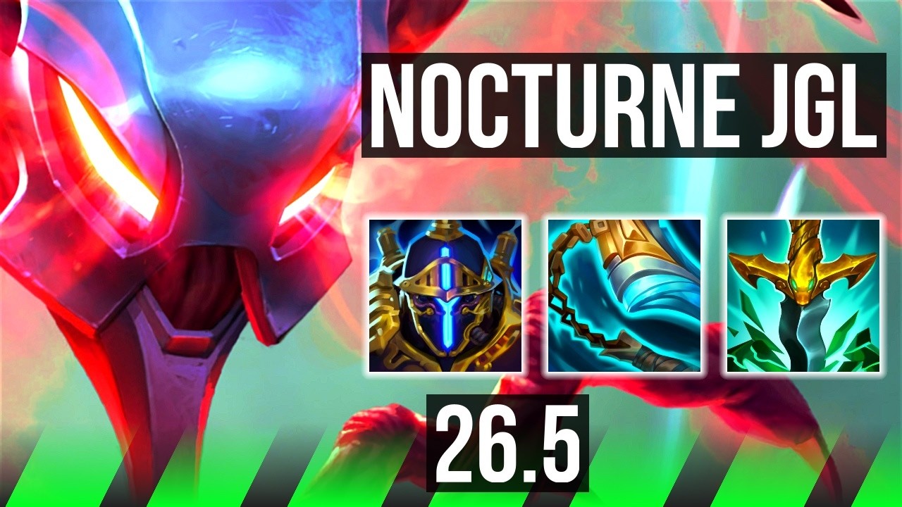NOCTURNE vs FIZZ (JGL) | KR Master | 26.5