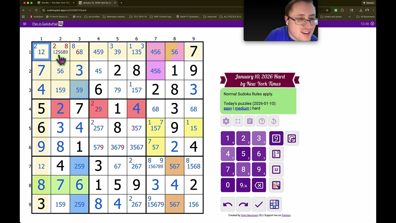 Puzzle Mania: 10 января 2026 года