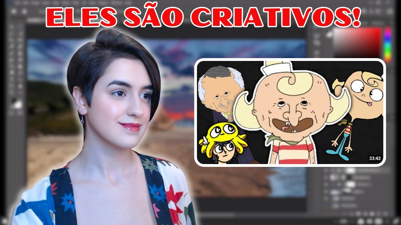 REACT - Desenhando e misturando personagens do pior jeito possível (kksaiko)