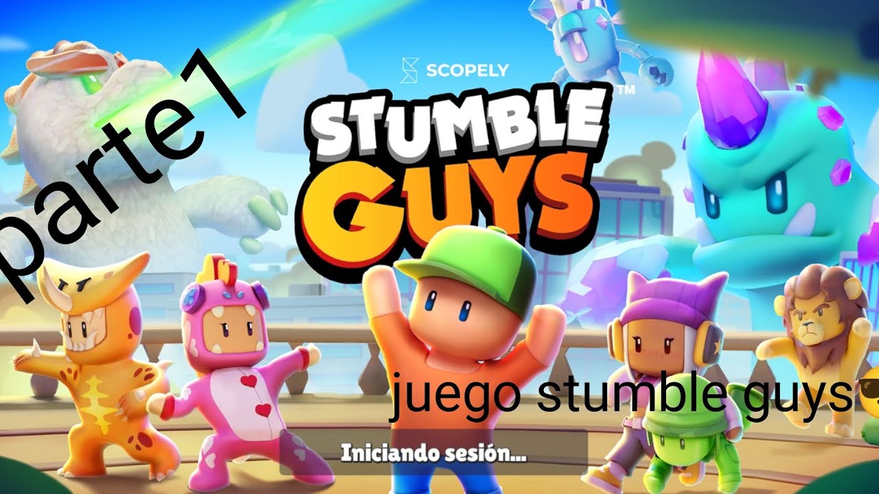 Juego stumble guys parte 1😎🤑