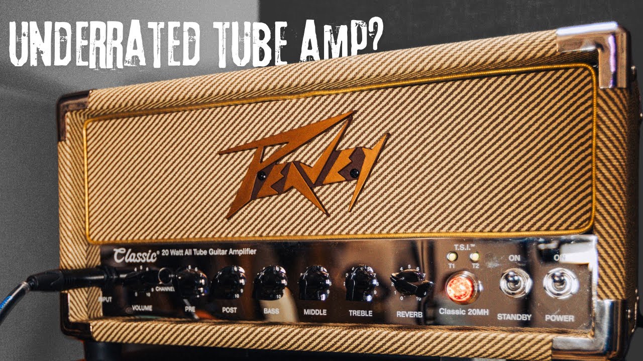 Самый недооценённый педальный ламповый усилитель? | Peavey Classic 20 Mini Head — полная демонстр...