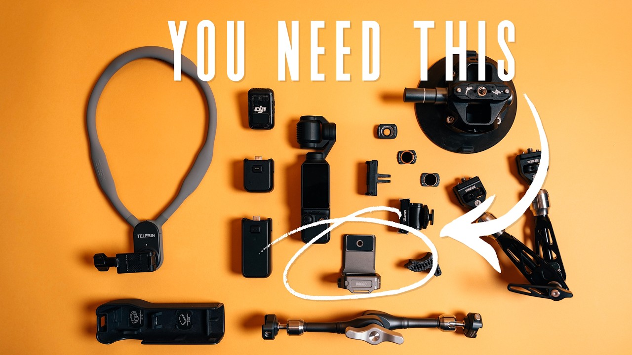 10 Must Have Accessories For the Osmo Pocket 3
