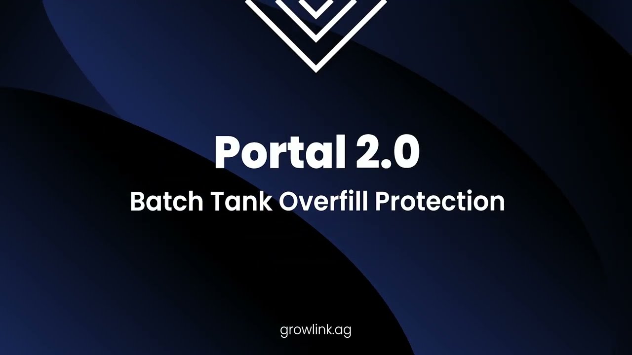 Portal 2.0: Batch Tank Overfill Protection