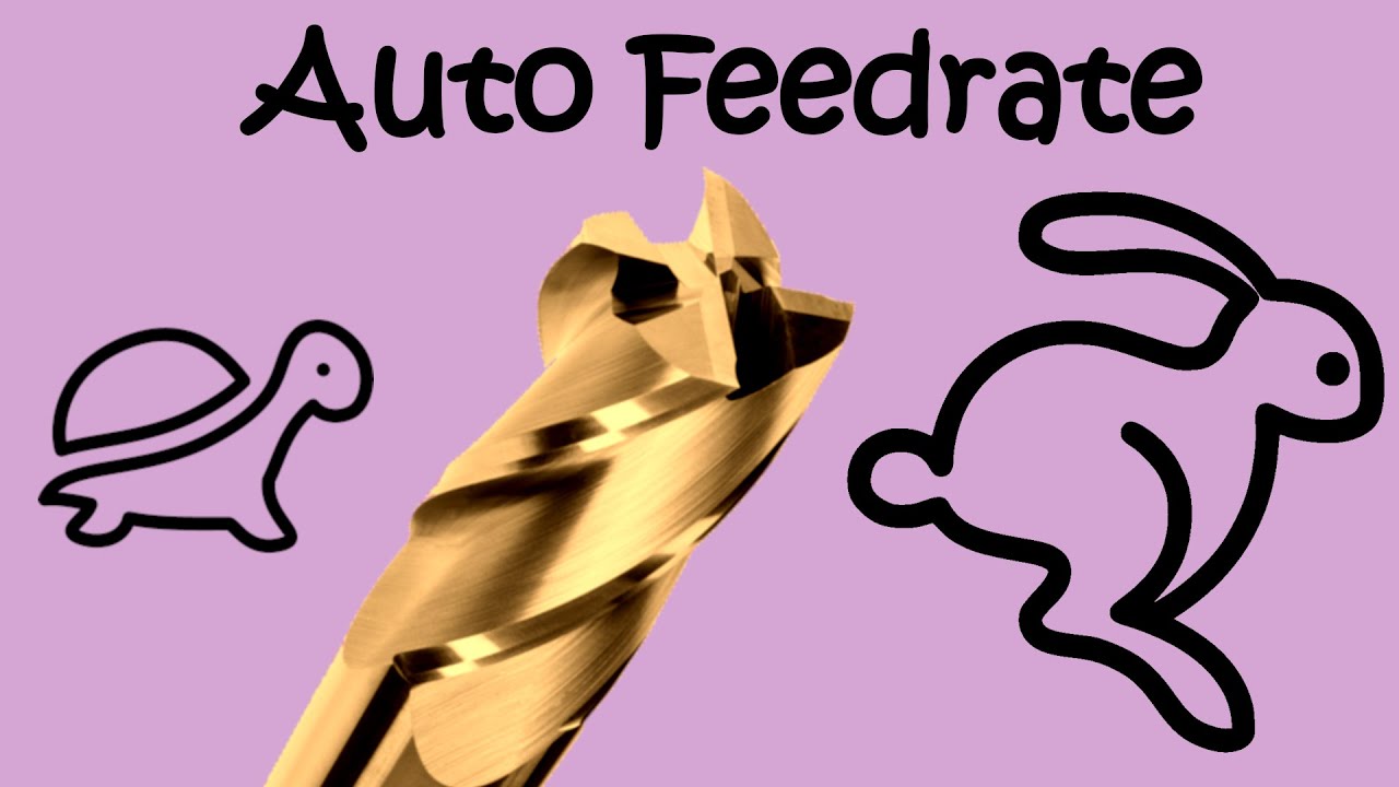 Automatic Feedrate, Stop Spindle Stalls, LinuxCNC Adaptive Feed Rate