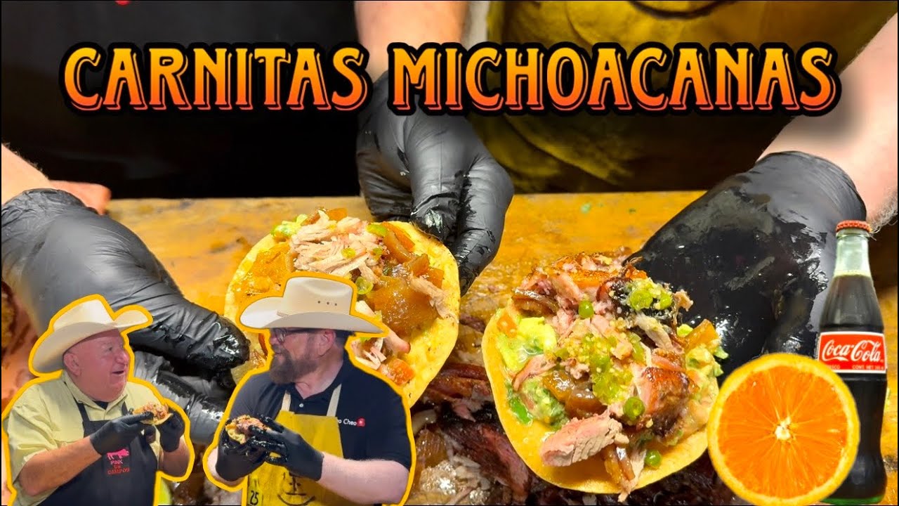 CARNITAS ESTILO MICHOAC&Aacute;N ( Guacamole y Salsa De Chile Piquin