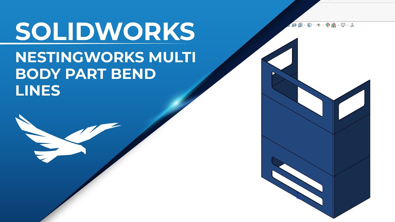 NESTINGWorks Multi-Body Part Bend Lines