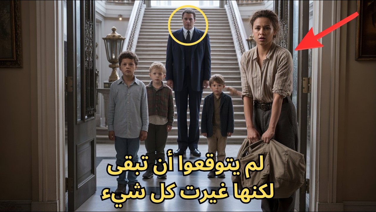 مربية مفلسة تدخل قصر زعيم خطير… لكن ما فعلته مع أطفاله صدم الجميع