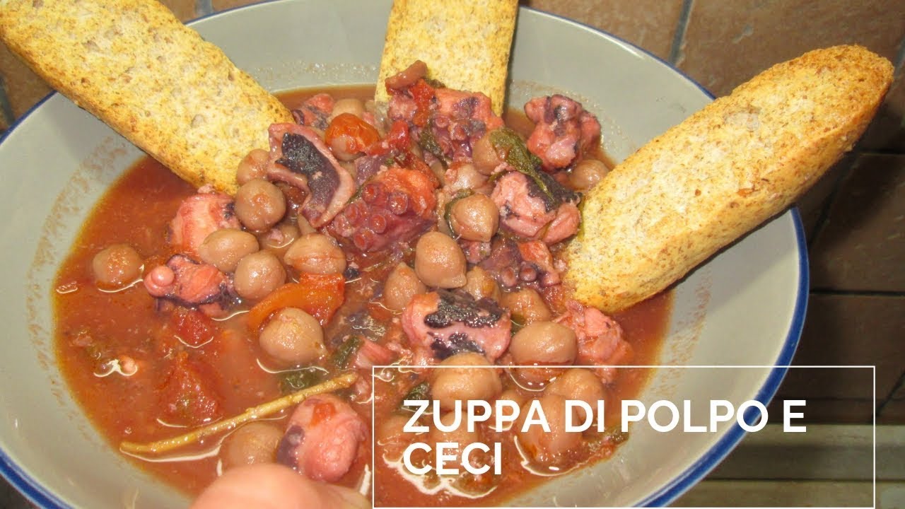 #ZUPPA DI POLPO E CECI#