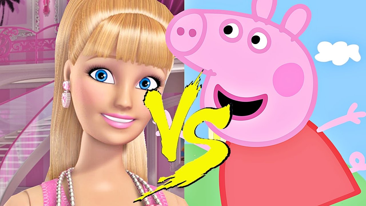 BARBIE vs PEPPA PIG - BATALHA DE RAP (PAR&Oacute;DIA)