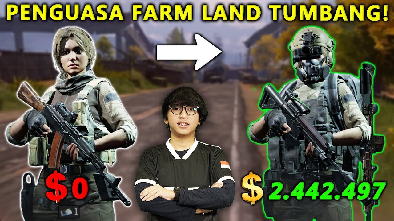 SEORANG PLAYER MISKIN HANYA BERMODALKAN 0 KOEN BISA MENUMBANGKAN PENGUASA FARM LAND | Arena Breakout