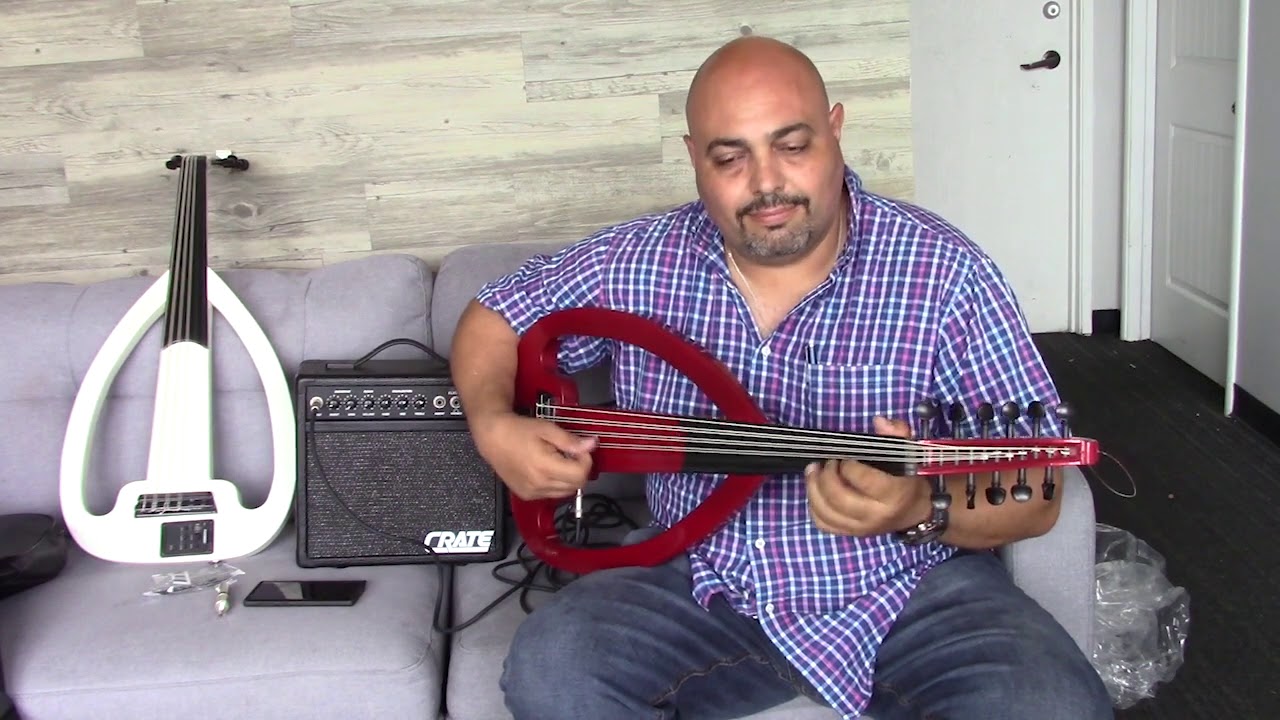 Amazing!! Electric Silent Oud Burgundy + Soft Case